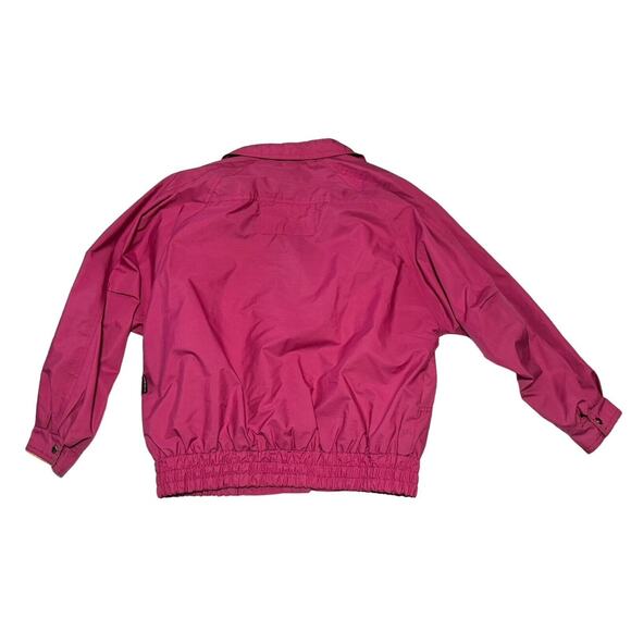 Innovations By Izzi Vintage 90s Womans Pink Windbreaker Jacket Size M Medium - Picture 8 of 8